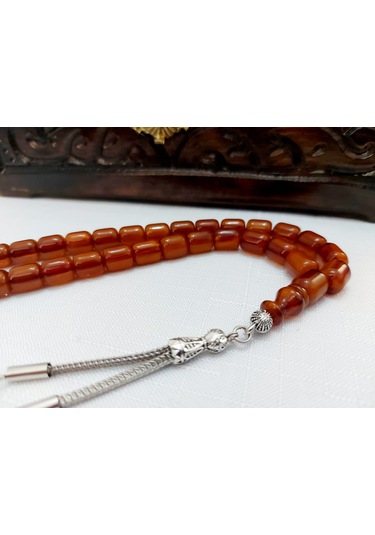 Omari Usta Oturtma İmame Harelı Alman Sıkma Kehribr Tsbh 9.5x11.5