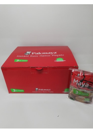 Glutensiz Instant Kuru Hamur Mayası .Net Ağırlık 24x(3x10gr)=720