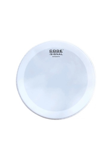 Code 22' Signal Smooth White Batter Bas Davul Derisi