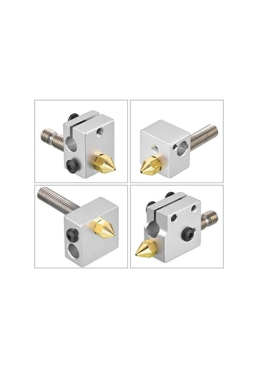 Koodmax 3d Yazıcı Printer Mk8 Extruder 3.0mm/ 0.2mm Baskı Kafası Nozzle