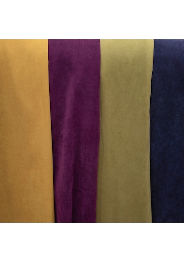 Kumaş 43 Renk Kadifemsi Perde Kırlent Masa Ört. Baza Bşğl. Kumaşı