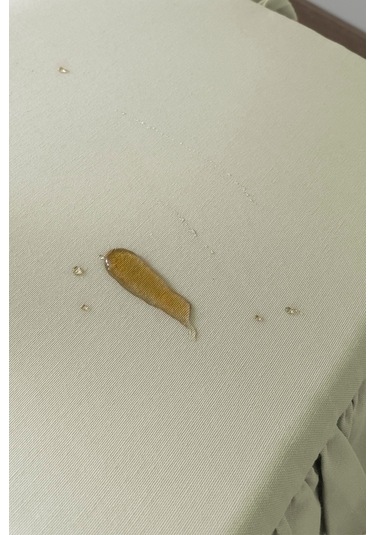 Fırfırlı Sıvı & Leke Itici Iskandinav Sandalye Minderi Su Yeşili Diğer