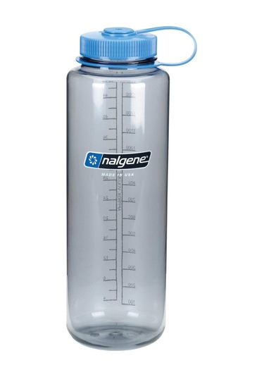 Nalgene 48oz Wm Gray / Blue Cap Tritan Suluk