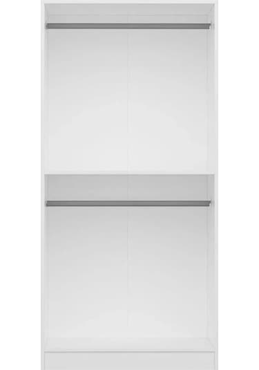 Minar Kale 90cm Giyinme Dolabı Beyaz - 190cm