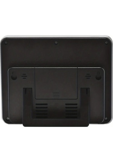 Motion003 1 Adet Siyah Renkli Lcd Ekranlı Hava Durumu İstasyonu Atomik Saat Barometre Sıcaklık Nem Ölçer Çift Alarmlı Takvim Gösterimi Usb Çalışan