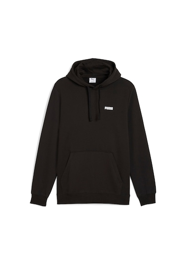 Puma Essentıals Small Logo Erkek Kapüşonlu Sweatshirt 686772 01 Siyah