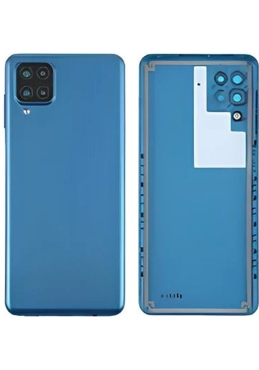 TeknikEvim Samsung Galaxy Uyumlu A12 Kasa Arka Pil Batarya Kapağı (Yan Tuşlar)