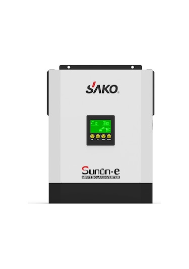 Sako 3kVA 2.4KW 24V 80A Mppt Yüksek Pv Tam Sinüs Akıllı İnverter