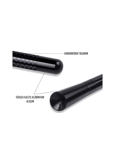 Automania Renault Modus Uyumlu Karbon Oto Çubuk Anten (425393215)