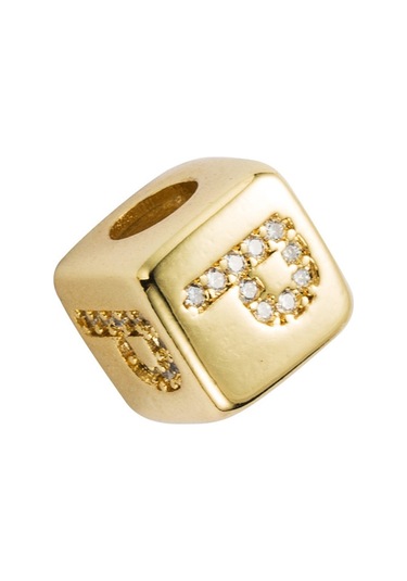 İngilizce Mektup Bileziği, Stil: Kırmızı İp For P Çok Renkli