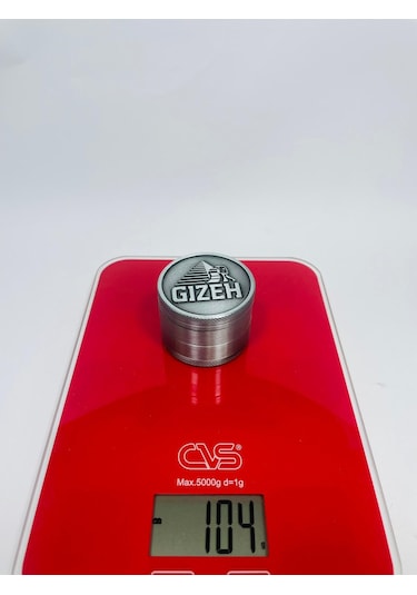 Gizeh Full metal 4parça Tutun Parçalıyıcı- Orjinal Ürün//50mm