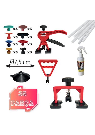 Pdr Boyasız Göçük Düzeltme Seti 32 Parça Özel Seri