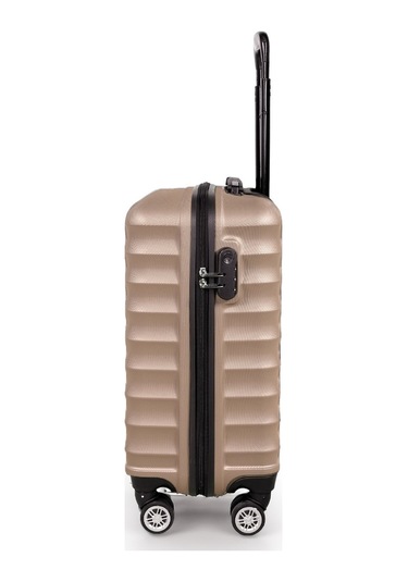 Polo&Sky Petek Model Gold Renk Kabin Boy Valiz Bavul Altın