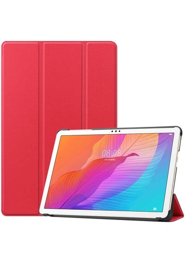 Huawei Matepad T10 Zore Smart Cover Standlı 1-1 Kılıf Klasik
