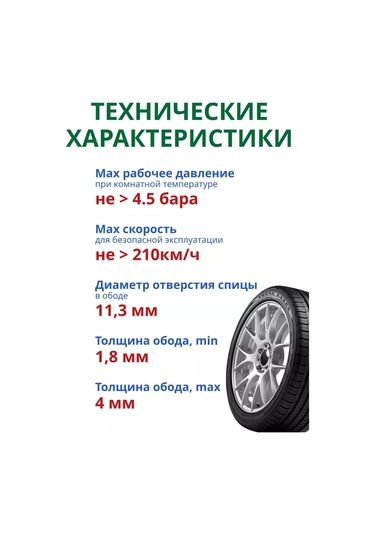 Acg 38mm Tüpsüz Lastikler İçin Supap 165792136