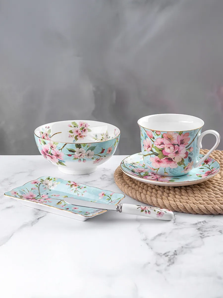 Elan Gallery Elma Ağacı Kökü Salatası 700 Ml 2'li 20824921 Açık Mavi