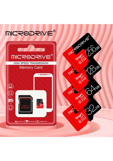 Monyee 128gb Tf Micro-sd Kart, Class 10, 20-40mb/s Okuma-yazma Hızı, Akıllı Telefon, Araba Kamerası, Fotoğraf Makinesi İçin Bellek Genişletmesi