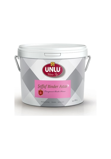 Ünlü Şeffaf Binder Astar 2,5L