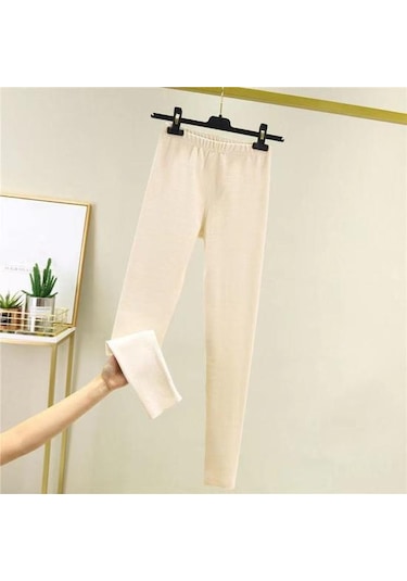 Kadın Alt Pantolon Yüksek Bel De Kadife Skinny Fit Uzun Yoga Pantolonu Gri