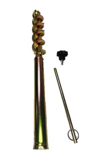 Emekbağlantı Plaj Şemsiye Kazığı 2,9 Cm X 55 Cm (Yeni Tasarım Metal Gövde)