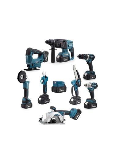 Chelikbei EEA388 Akülü 9'lu Set