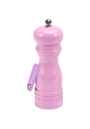 Penguen 1555 Ahşap Karabiber Tuz Baharat Öğütücü Pembe