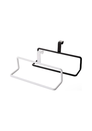 Skycity Beyaz Demir Mutfak Dolap Kapaklı Havlu Asıcı - Pratik, Sabit Kurulum, Küçük Mekanlar İçin Çok Amaçlı Diğer