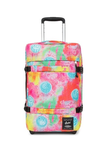 Eastpak Transit'r S Kabin Boy Çekçekli Tekerlekli Valiz 3o9 Çok Renkli