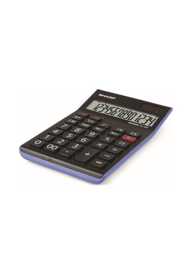 Sharp EL-145TBL 14 Hane Masaüstü Hesap Makinesi