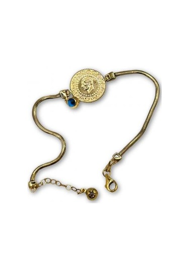 AgaKulche Balık Sırtı Çeyrek 5,93 G Altın Bileklik