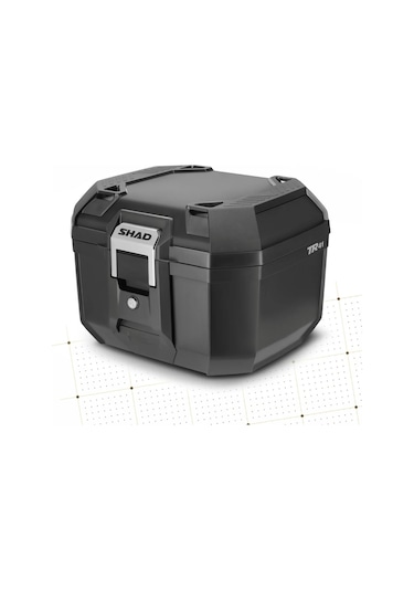 Shad Tr41 Terra Siyah Motosiklet Arka Çanta Siyah