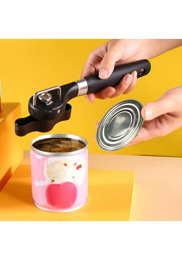 Yaozixa Stainless Steel Gripli El İşlemli Konserve Açıcı - Dayanıklı, Kolay Kullanım, Mutfak Ve Dışarıda Uygun Diğer