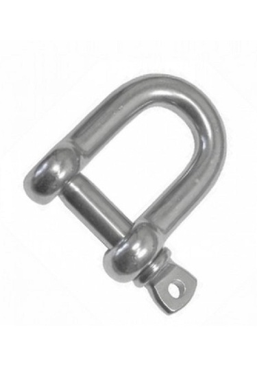 2'li Zincir Kilidi. 10mm. Paslanmaz Krom