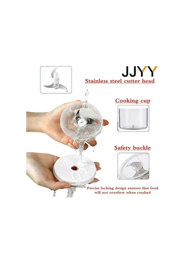 Jjyy Akıllı Elektrikli Sarımsak Pulveripulverisebze Baharat Doğrama İçin 250ml Pink Pembe