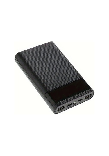 Boatshop1 Mavi 1 Bilgisayar 4x18650 15000mah Cift Usb Cikisli Tasinabilir Dayanikli Pil Kutusu Guc Kaynagi