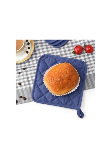 Kırmızı 3 Adet Mutfak Tencere Tutucular Placemats Kolay Temizlenebilir Yeniden Kullanılabilir Isıya Dayanıklı Fırın Tencere Tutucular