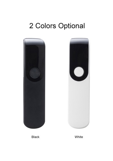 Yaozixa Ir-fm01 Dokunmadan Yüz Kaldırımı Termometresi: Led Ekranlı, Vücut/nesne Sıcaklığı Ölçer, Hassas Okuma, 2xaaa Pil Pil Yok Beyaz