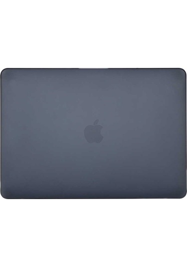 Macbook Uyumlu Air 13.3" M1 A2337 2021 Kılıf Kristal Ön Arka Şeffaf Kapak Td 001