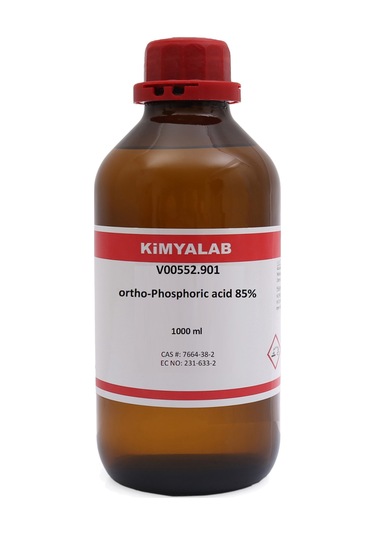 orto- Fosforik Asit 85% 1L Cam Şişe - ortho-Phosphoric acid