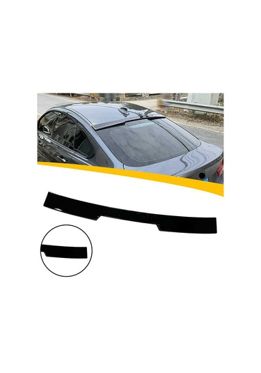 Bmw F36 M4 Cam Üstü Spoiler Parlak Siyah Spoyler Plastik İthal