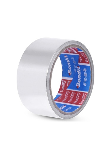 Alüminyum Folyo Bant 45 Mm X 10 Metre Yanmaz Soba Borusu Bandı (504175502)