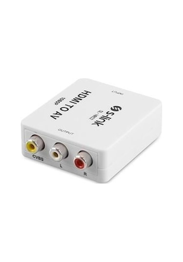 S Link Sl Hrc2 Hdmı To Av Rca 1080P Mini Dönüştürücü