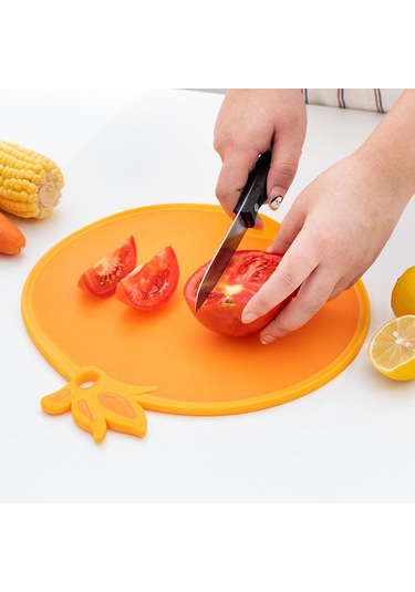 Suntek Magideal Mutfak Pişirme Meyve Sebze Şekli Için Turuncu-şekil