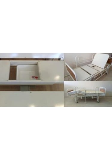 Lazımlıklı Wc Hasta Karyolası Yatak Dahil 2 Motorlu Tuvaletli Karyola
