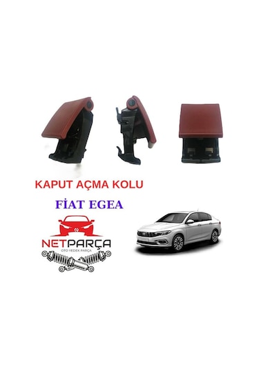 Fiat Egea Uyumlu Motor Kaput İç Açma Kolu 735642680