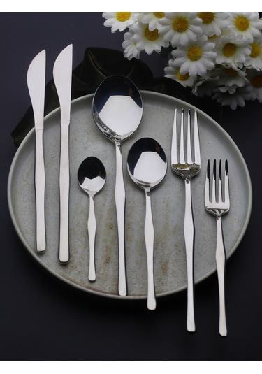 Anka 12 Kişilik 89 Parça Çatal Kaşık Bıçak Takımı Metal