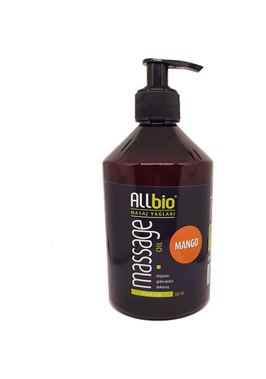 Allbio Masaj Yağı Mango 500 ML