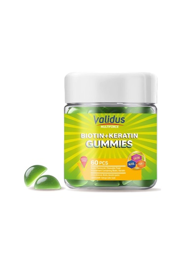 Validus Biotin Keratin 60 Gummies