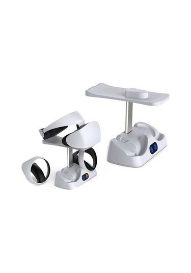 Tongxida Türkçe Ps Vr2 Dobe Kolu Şarj Tabanı Gözlük Saklama Braketi İçin 001, Ps5 Vr2 İçin Özel Şarj Yuvası, Sol Ve Sağ Denet