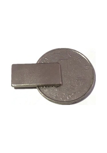 5 Adet 20X10X2 Süper Güçlü Neodyum Mıknatıs Magnet